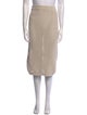 (nude) Knee-Length Skirt