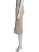 (nude) Knee-Length Skirt