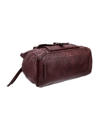 Nuti Ostrich Shoulder Bag