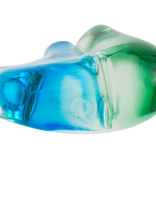 V. Nason & Co. Murano Glass Polar Bear Figurine