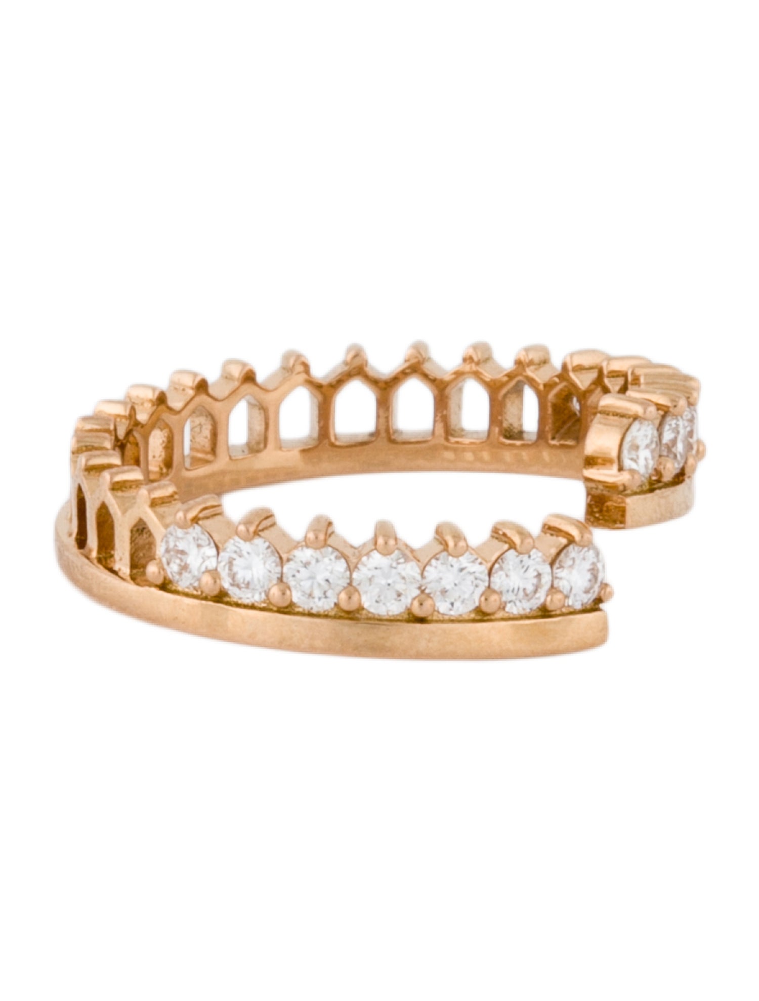 Nouvel Heritage 18K Diamond Vendome Ring