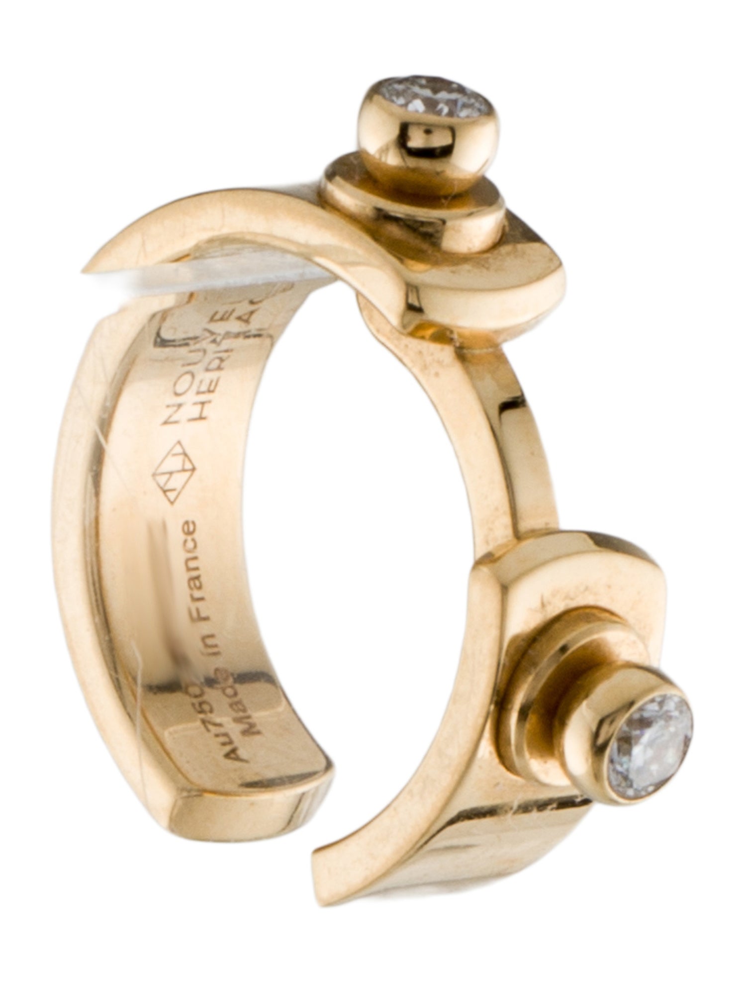 Nouvel Heritage 18K Diamond Monday Morning Ear Cuff