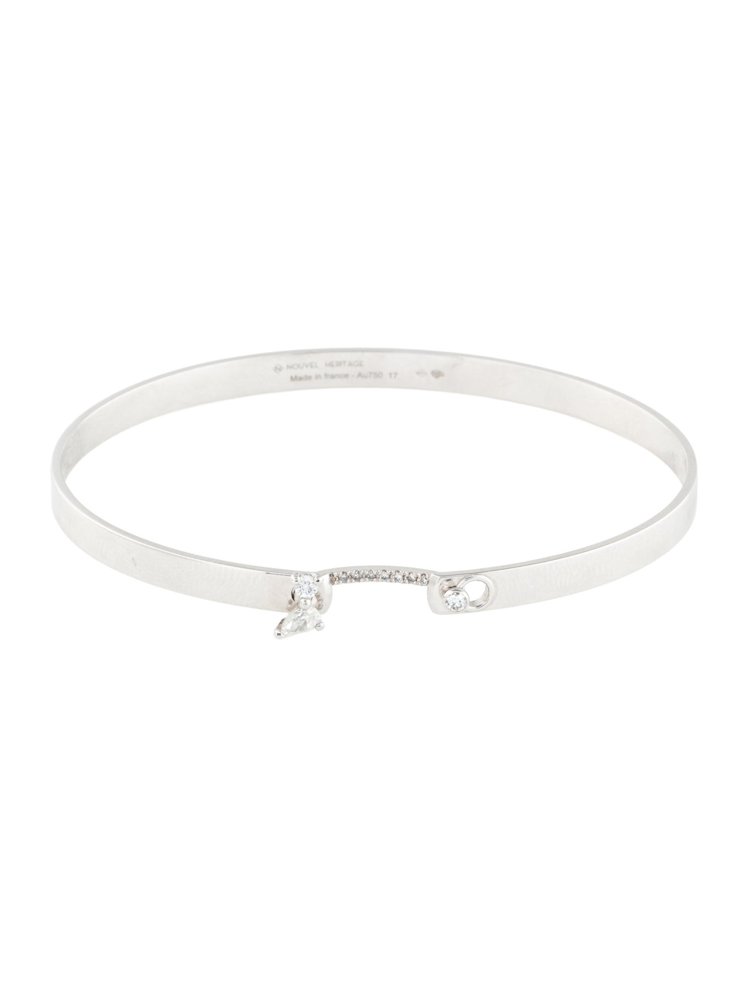 Nouvel Heritage 18K Diamond Cocktail Time Mood Bangle