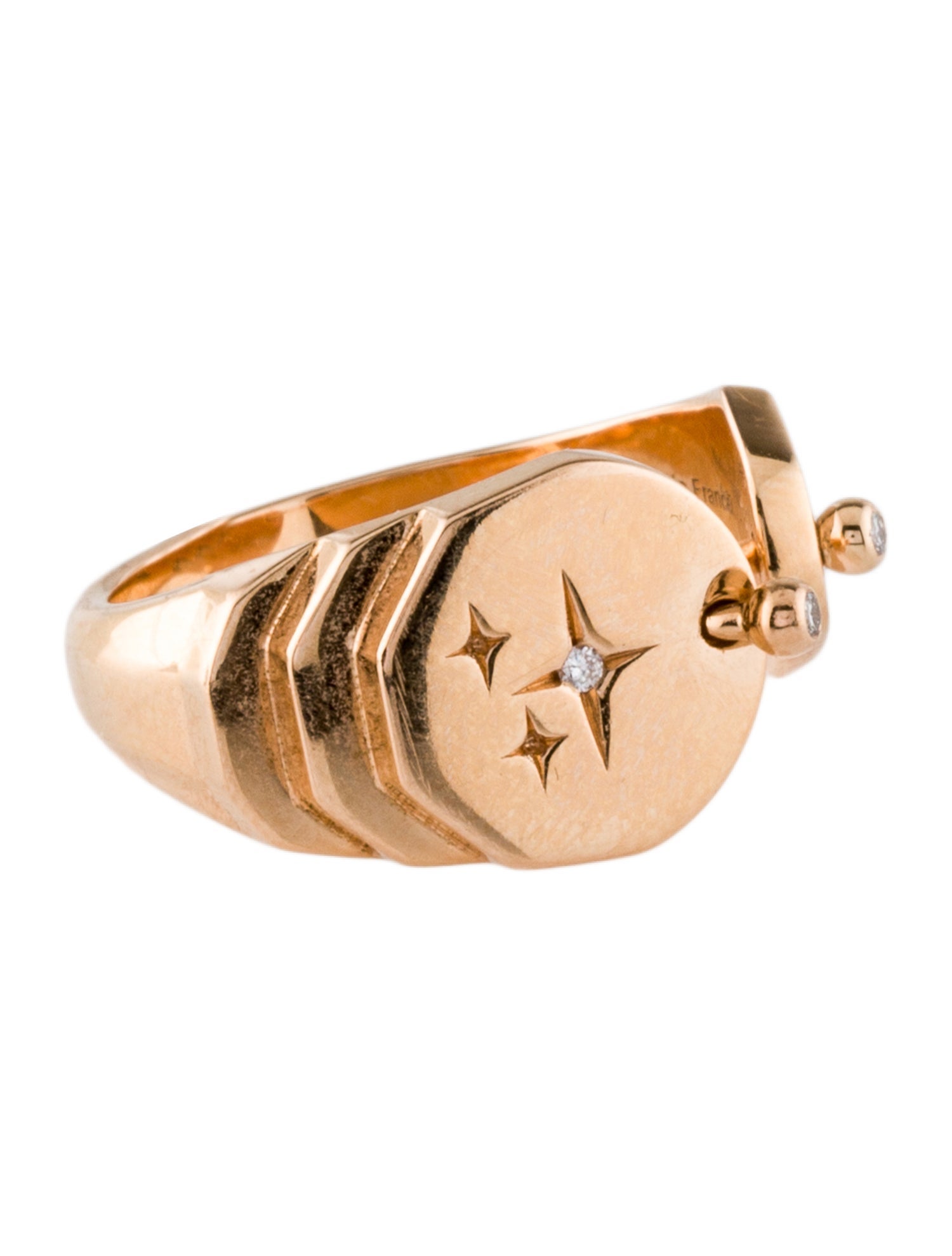 Nouvel Heritage 18K Diamond Sparkles Cocktail Ring