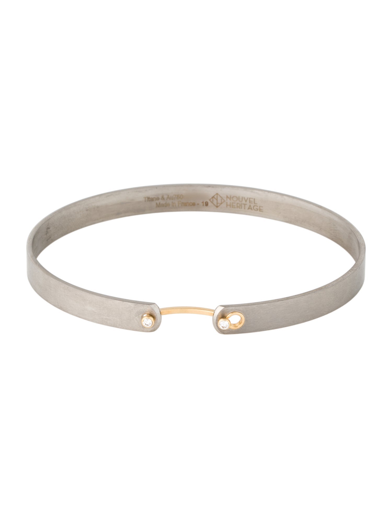 Nouvel Heritage Diamond Paris From The Sky GM Mood Bangle