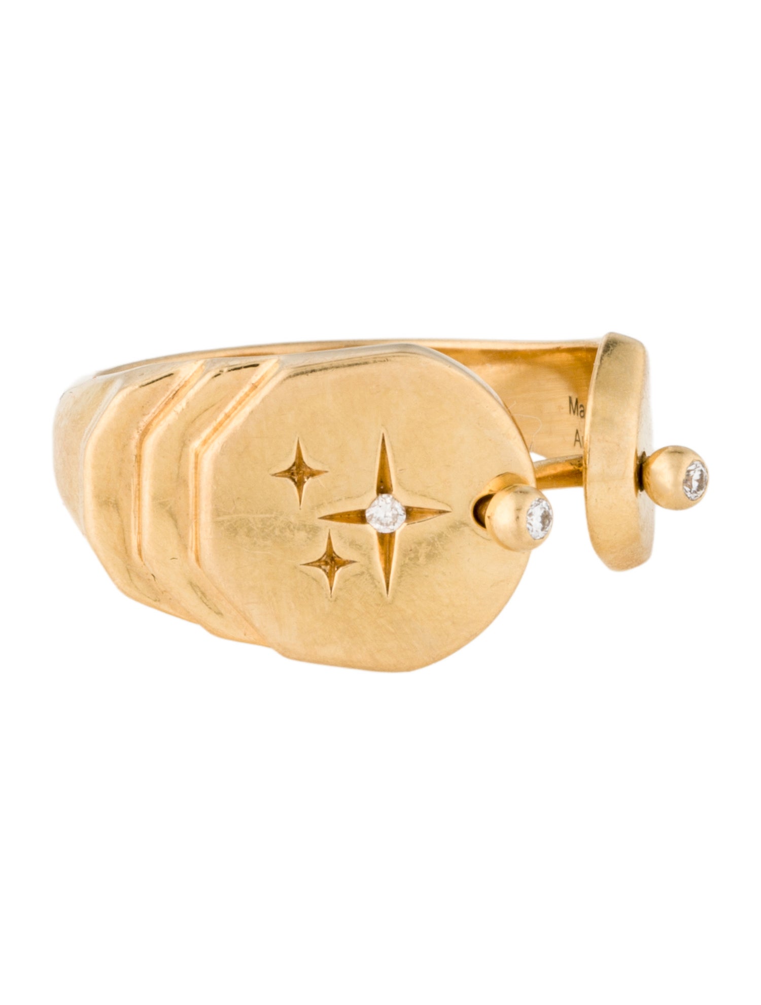 Nouvel Heritage x Tina Craig 18K Diamond Sparkles Cocktail Ring