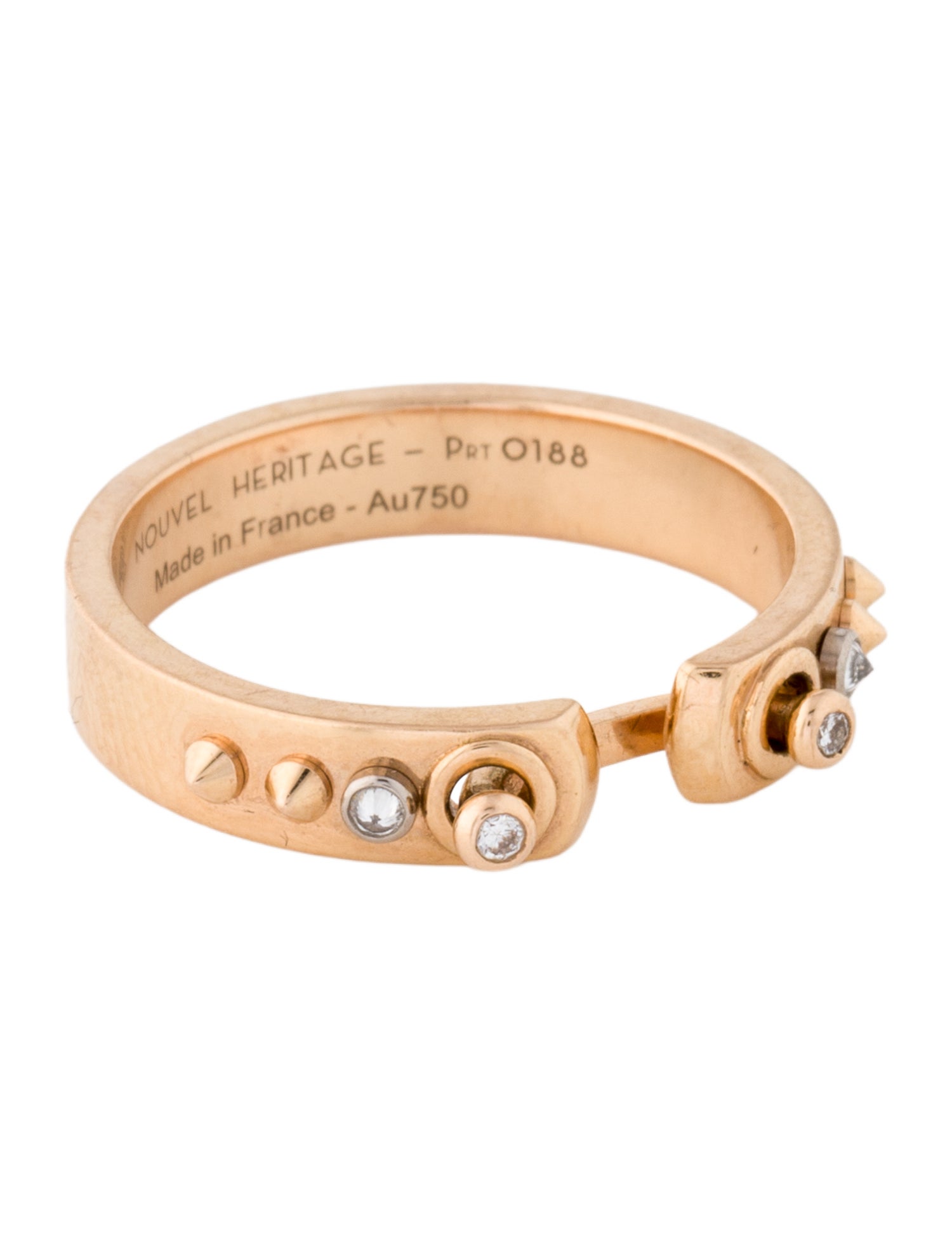 Nouvel Heritage 18K Diamond Ring