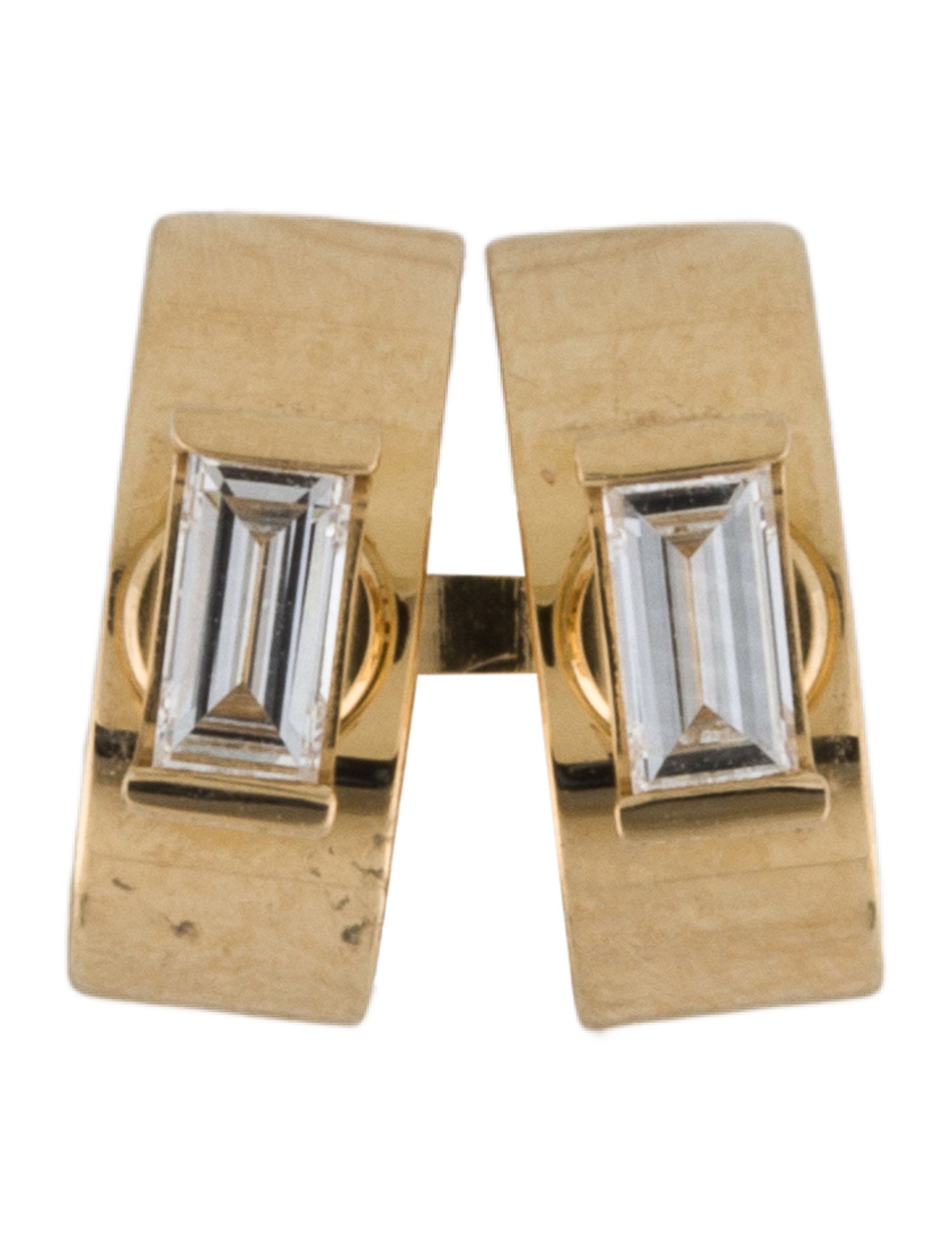 Nouvel Heritage 18K Diamond Dinner Date Ear Clip-On Earring