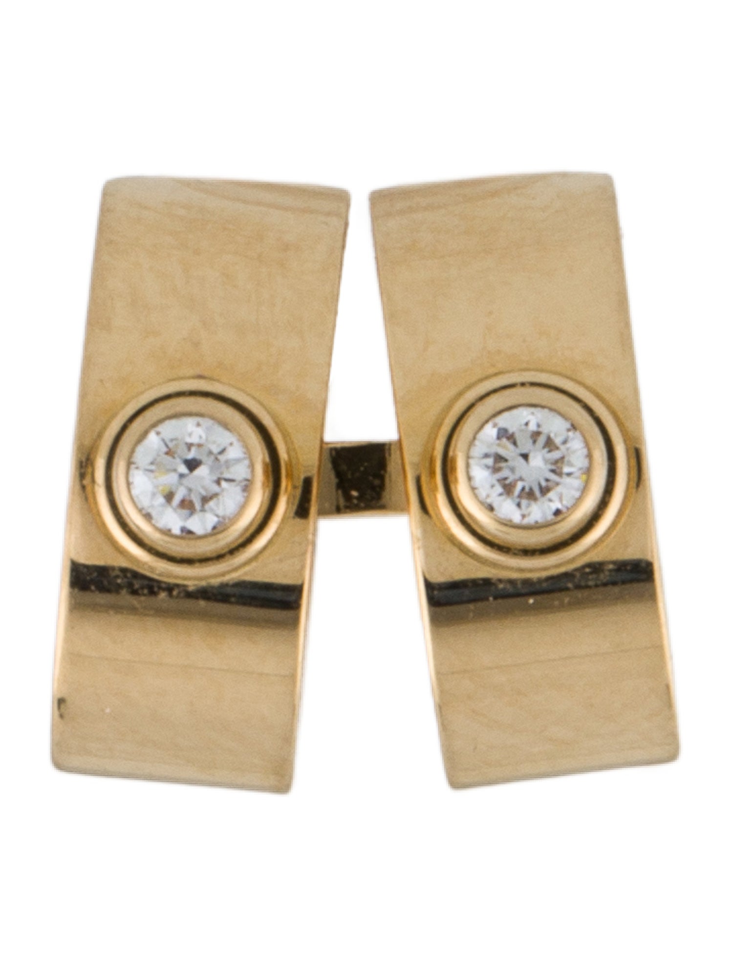 Nouvel Heritage 18K Diamond Monday Morning single Ear Clip-On Earring