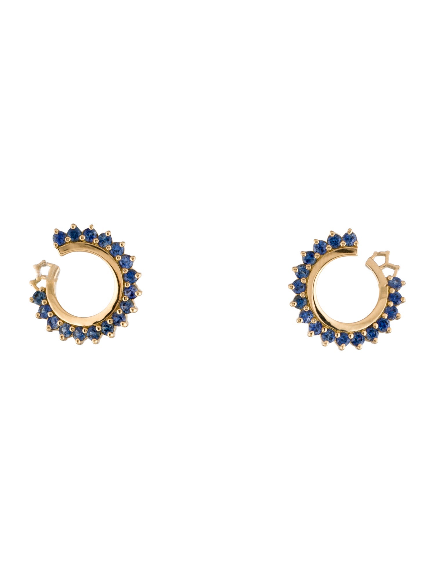 Nouvel Heritage 18K Sapphire Vendome Earrings