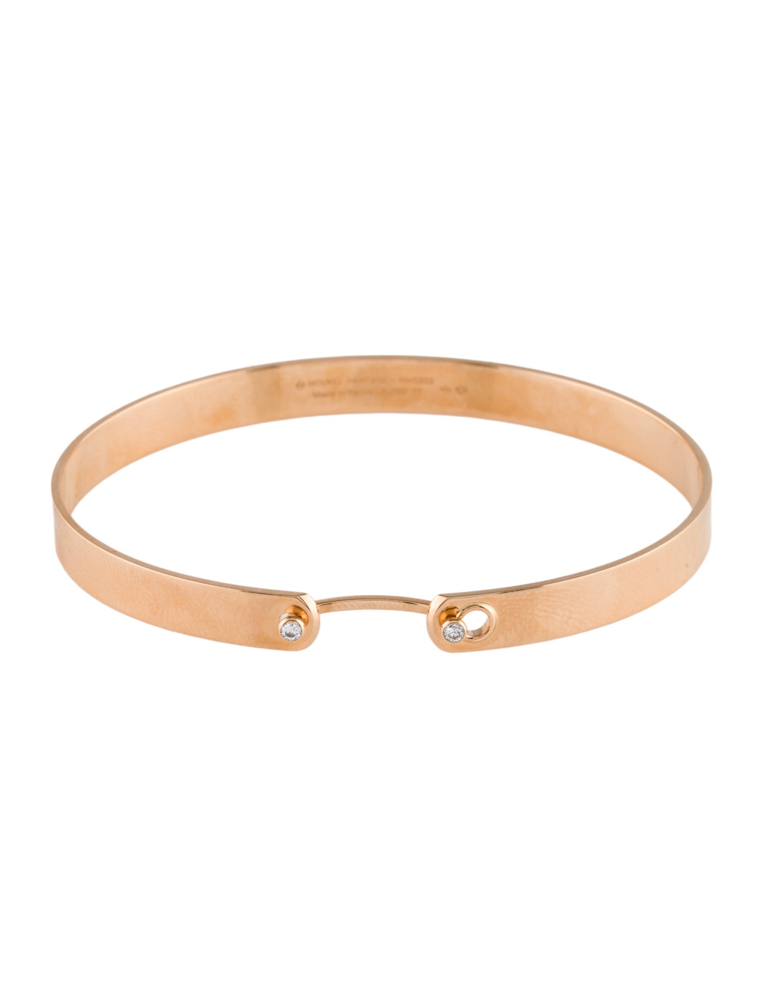 Nouvel Heritage 18K Diamond Monday Morning GM Mood Bangle