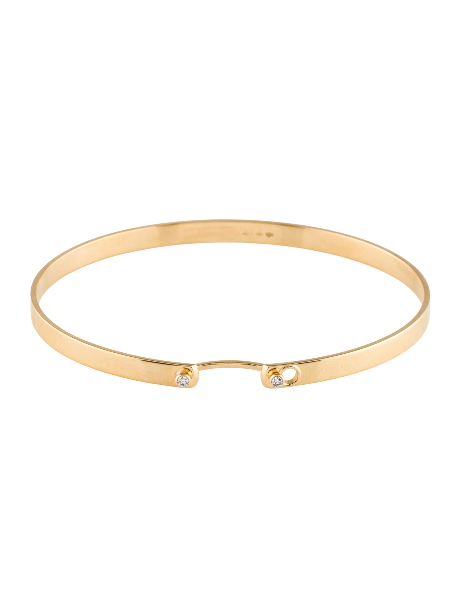 Nouvel Heritage 18K Diamond Monday Morning Mood Bangle