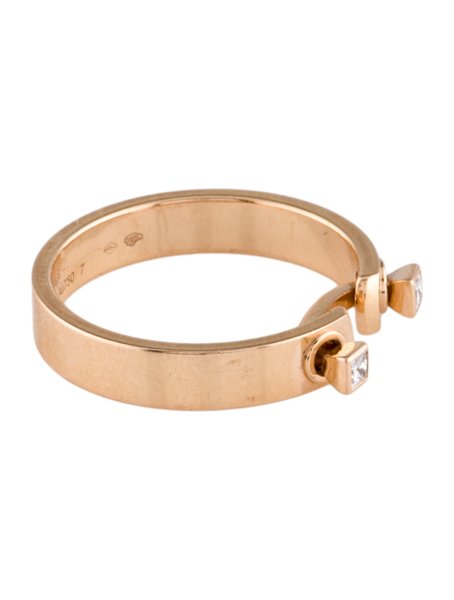 Nouvel Heritage 18K Diamond Dinner Date Mood Ring