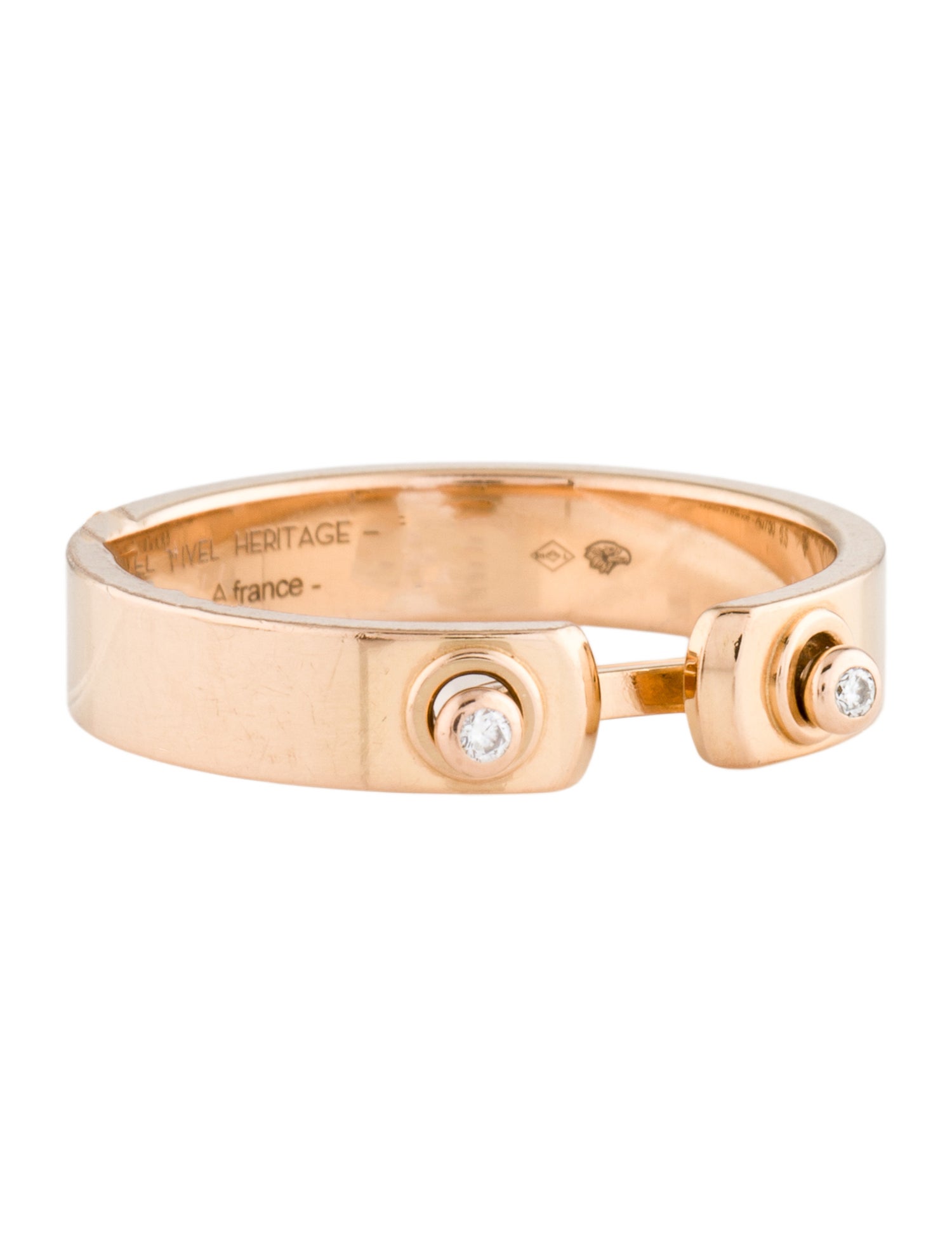 Nouvel Heritage 18K Diamond Monday Morning Mood Ring