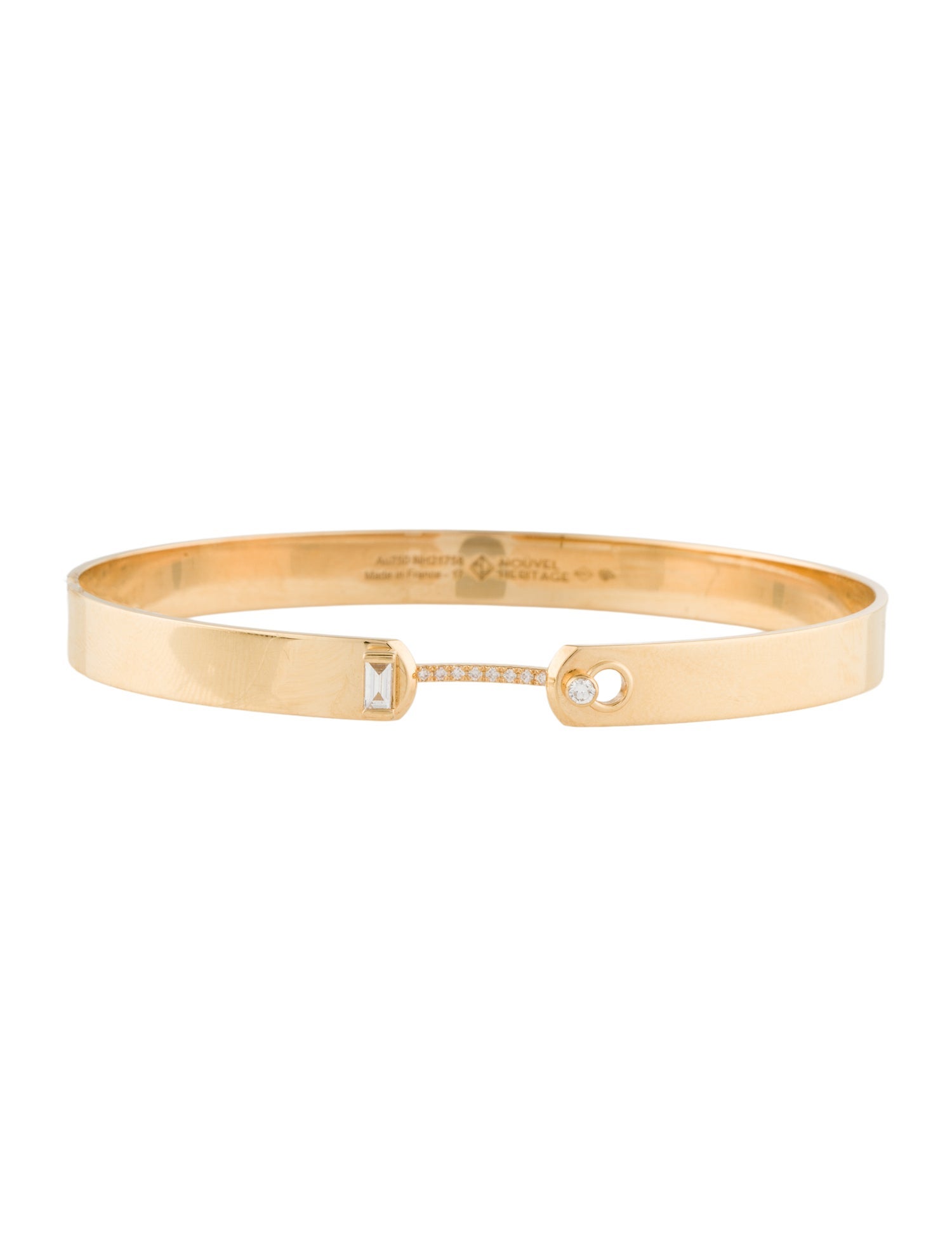 Nouvel Heritage 18K Diamond Dinner Date GM Mood Bangle