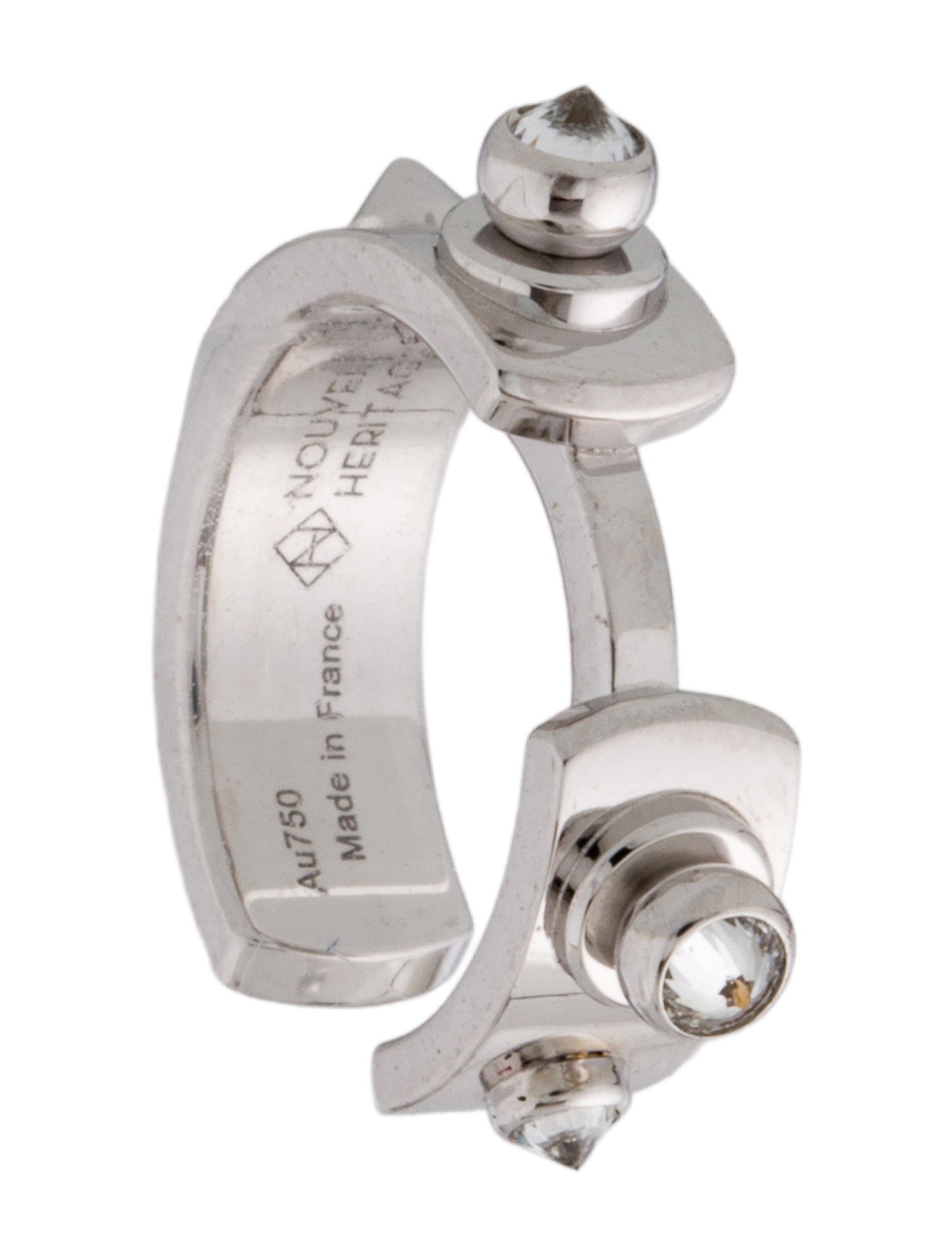 Nouvel Heritage 18K Diamond 'Brunch in New York' Ear Cuff