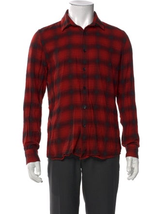 Harmony Plaid Print Long Sleeve Shirt