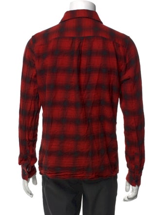 Harmony Plaid Print Long Sleeve Shirt