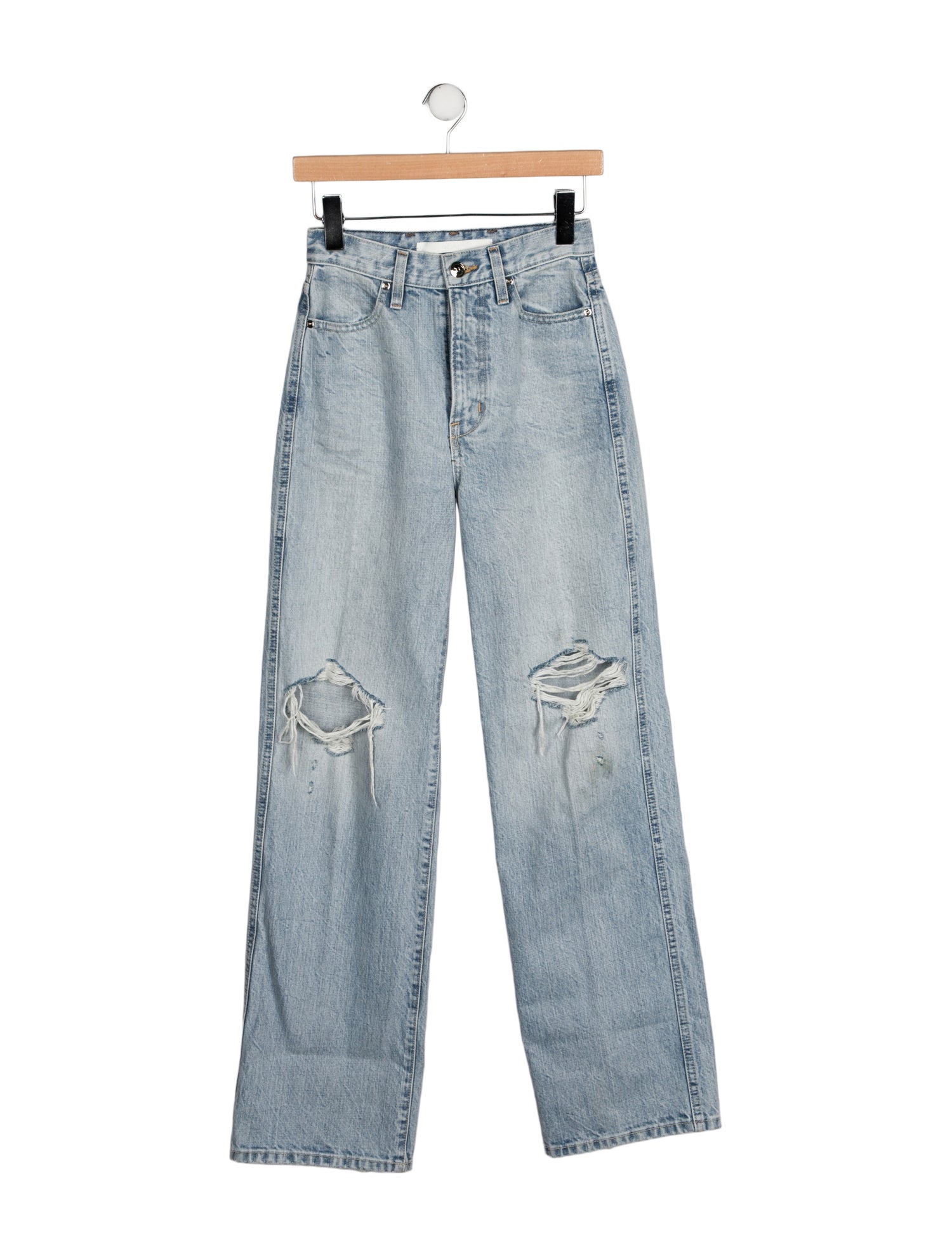 Rùadh High-Rise Wide Leg Jeans