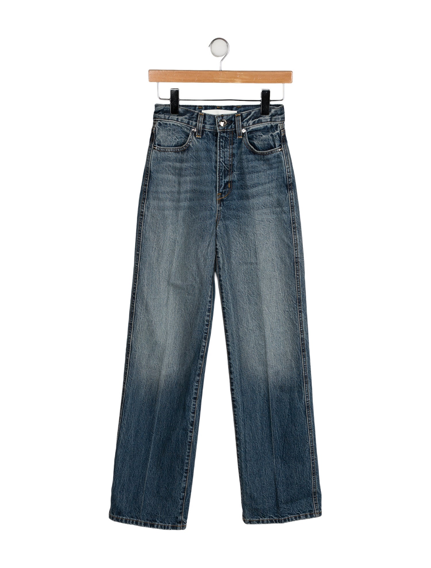 Rùadh High-Rise Straight Leg Jeans