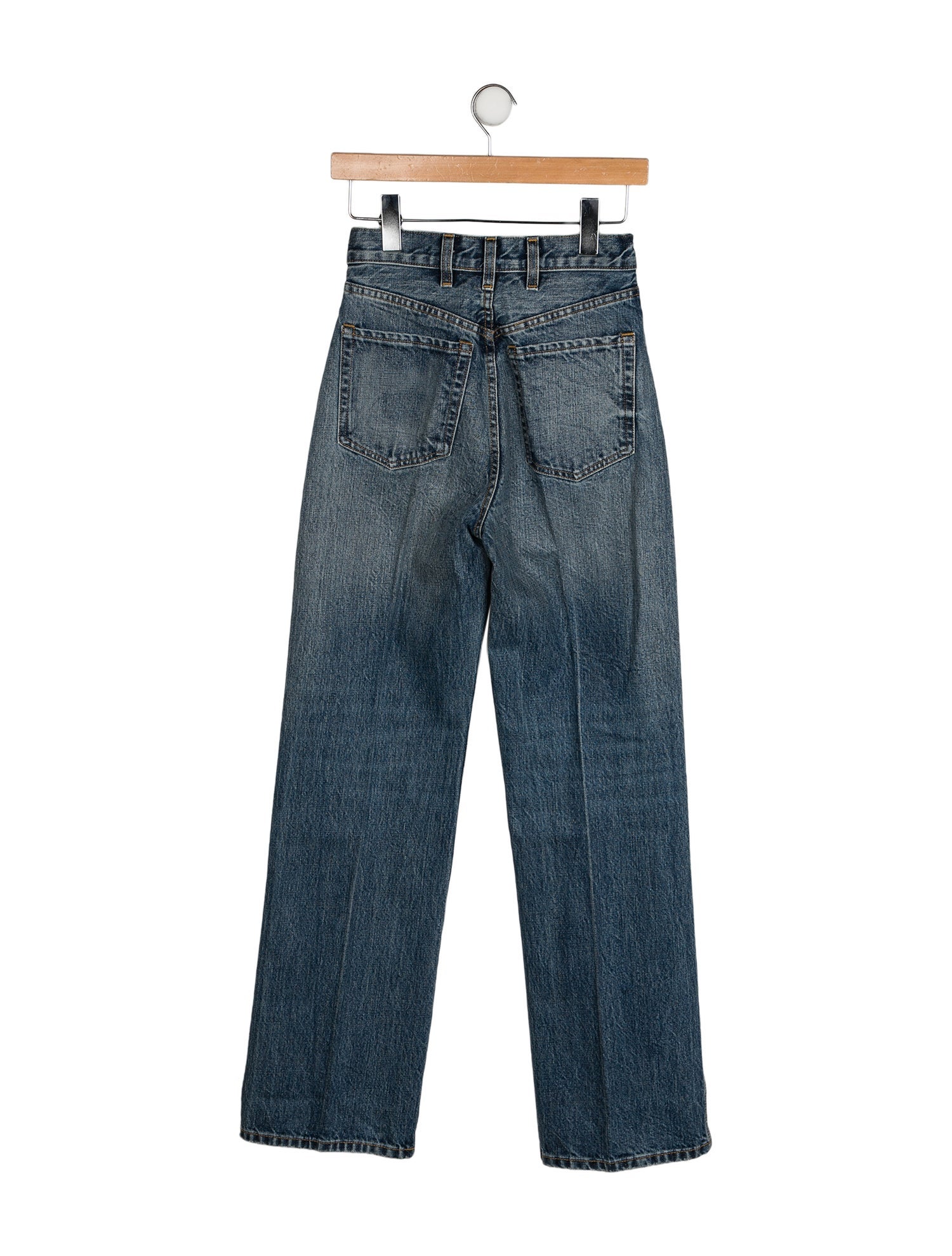 Rùadh High-Rise Straight Leg Jeans
