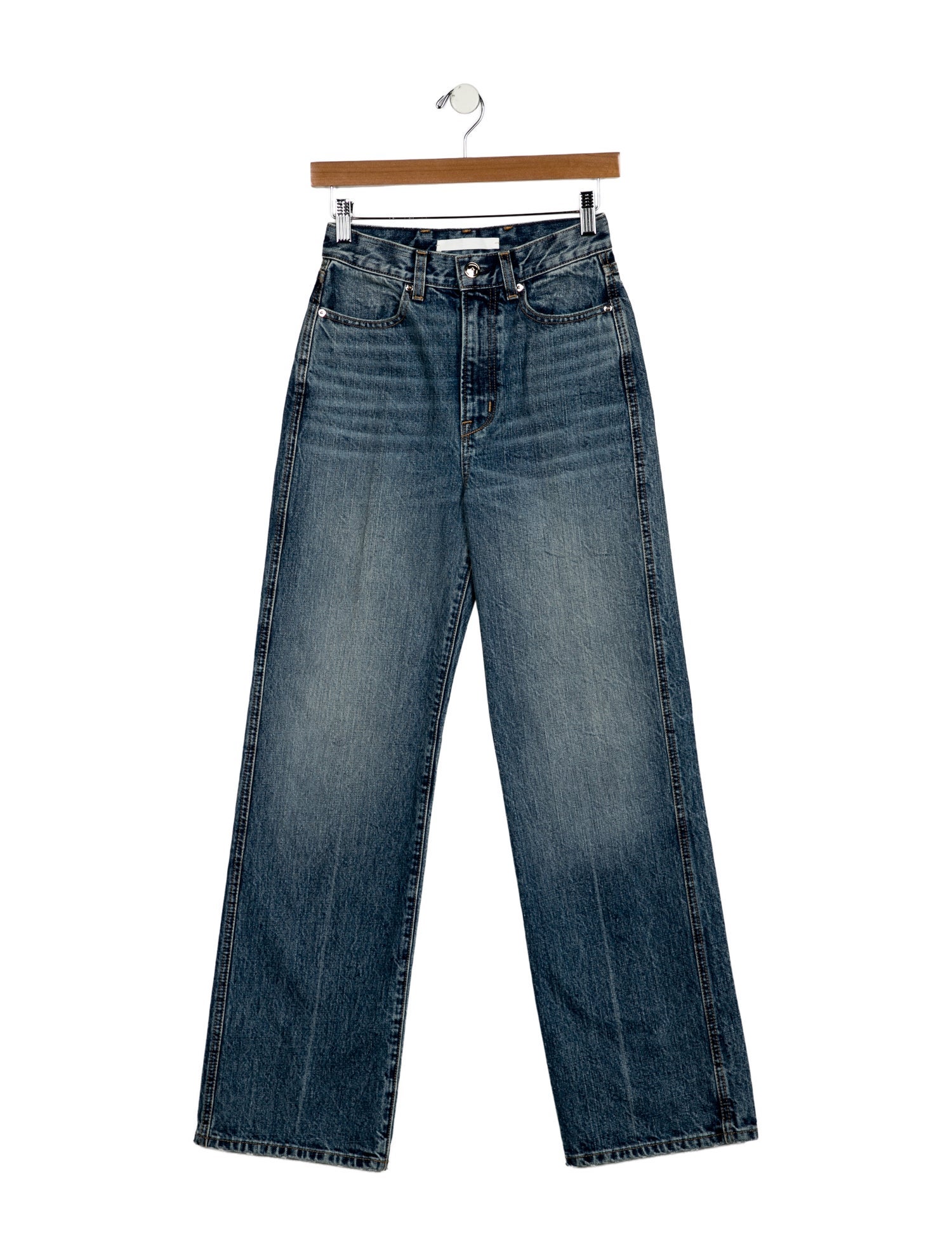 Rùadh High-Rise Wide Leg Jeans