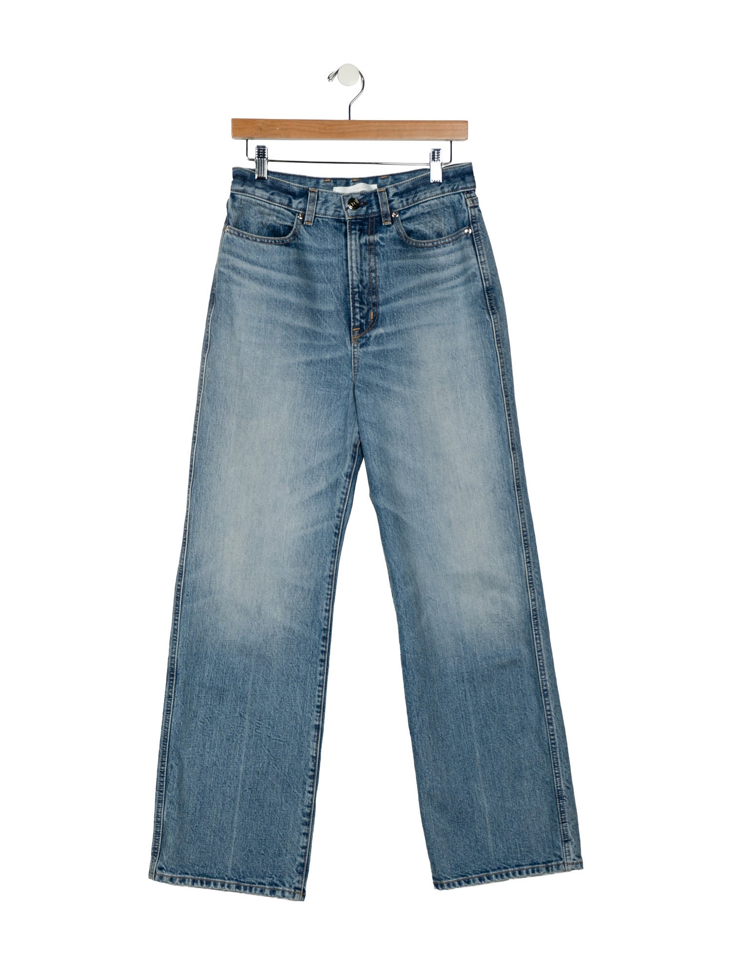 Rùadh High-Rise Wide Leg Jeans