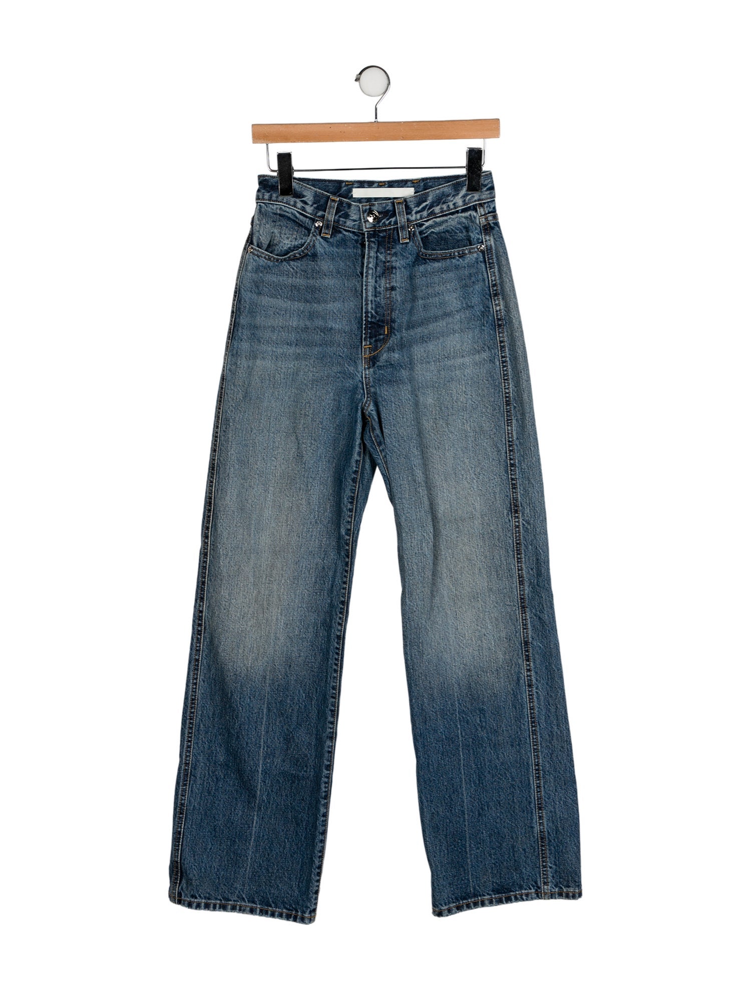 Rùadh High-Rise Wide Leg Jeans