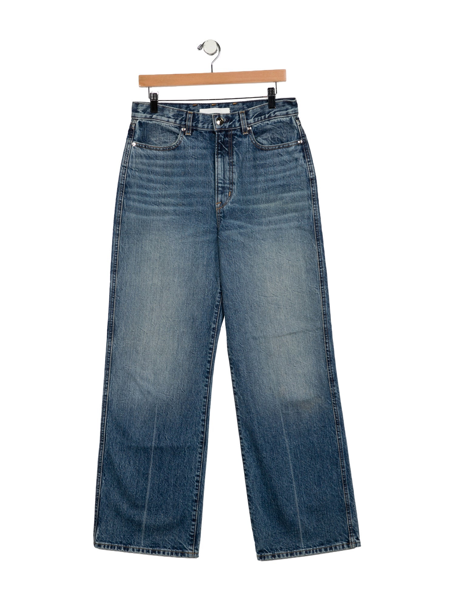 Rùadh High-Rise Wide Leg Jeans