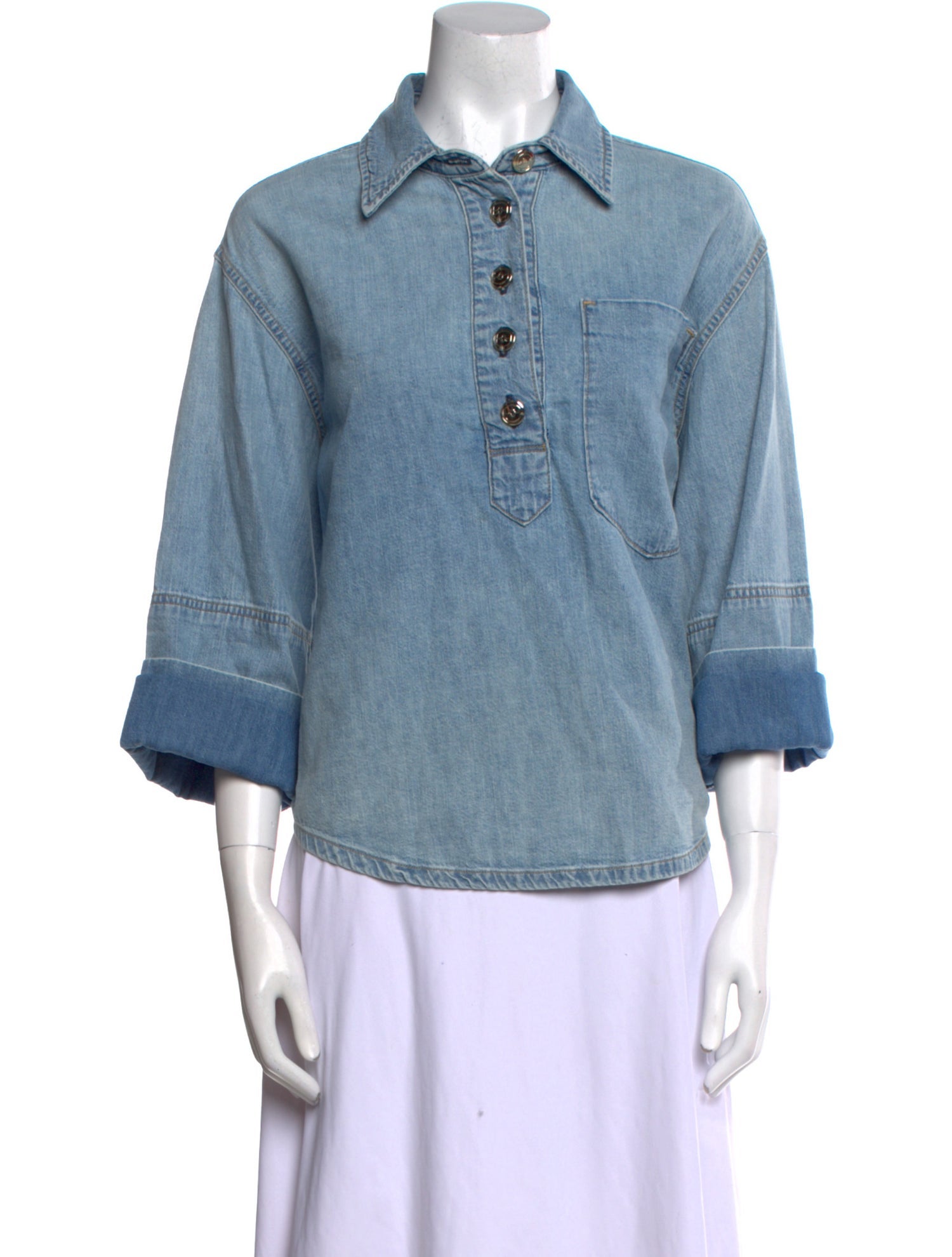 Rùadh Three-Quarter Sleeve Polo