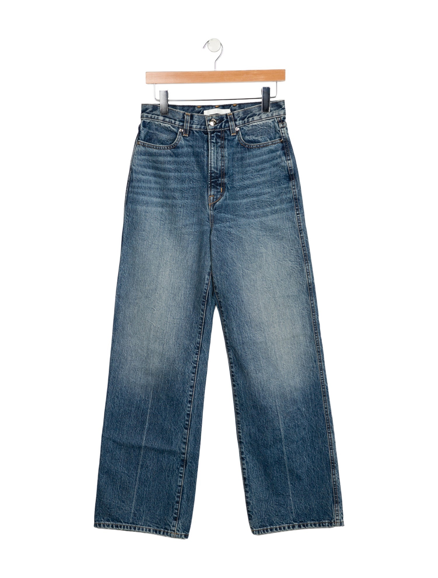 Rùadh High-Rise Wide Leg Jeans