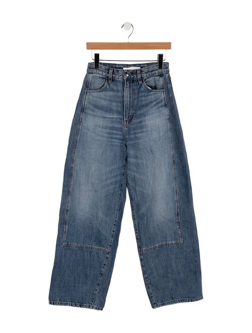 Rùadh High-Rise Wide Leg Jeans