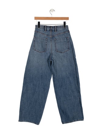 Rùadh High-Rise Wide Leg Jeans