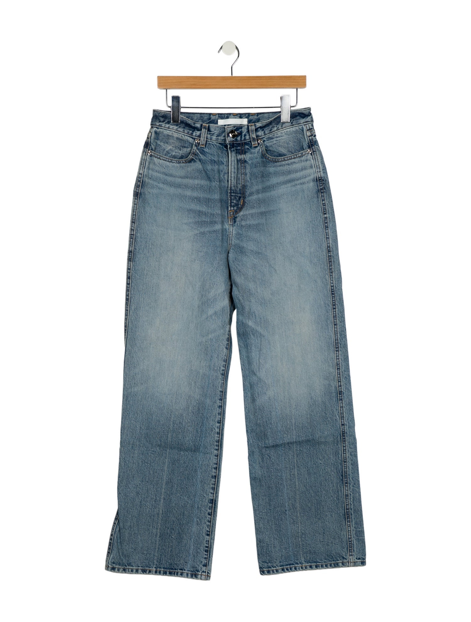Rùadh High-Rise Wide Leg Jeans