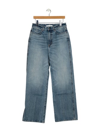 Rùadh High-Rise Wide Leg Jeans