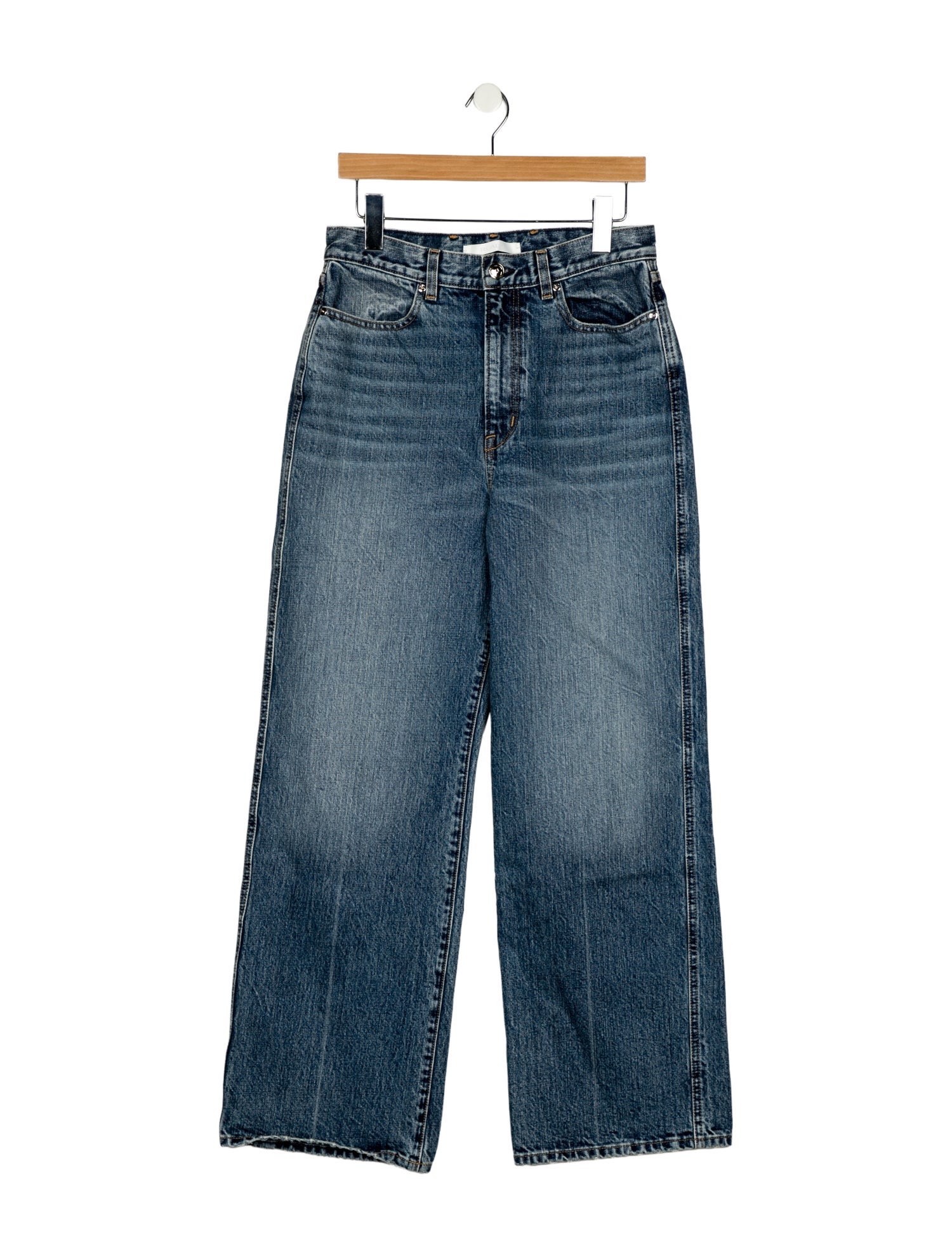 Rùadh High-Rise Wide Leg Jeans