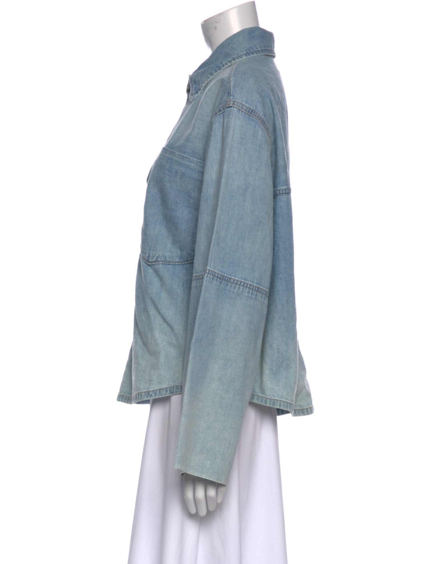 Rùadh Long Sleeve Button-Up Top