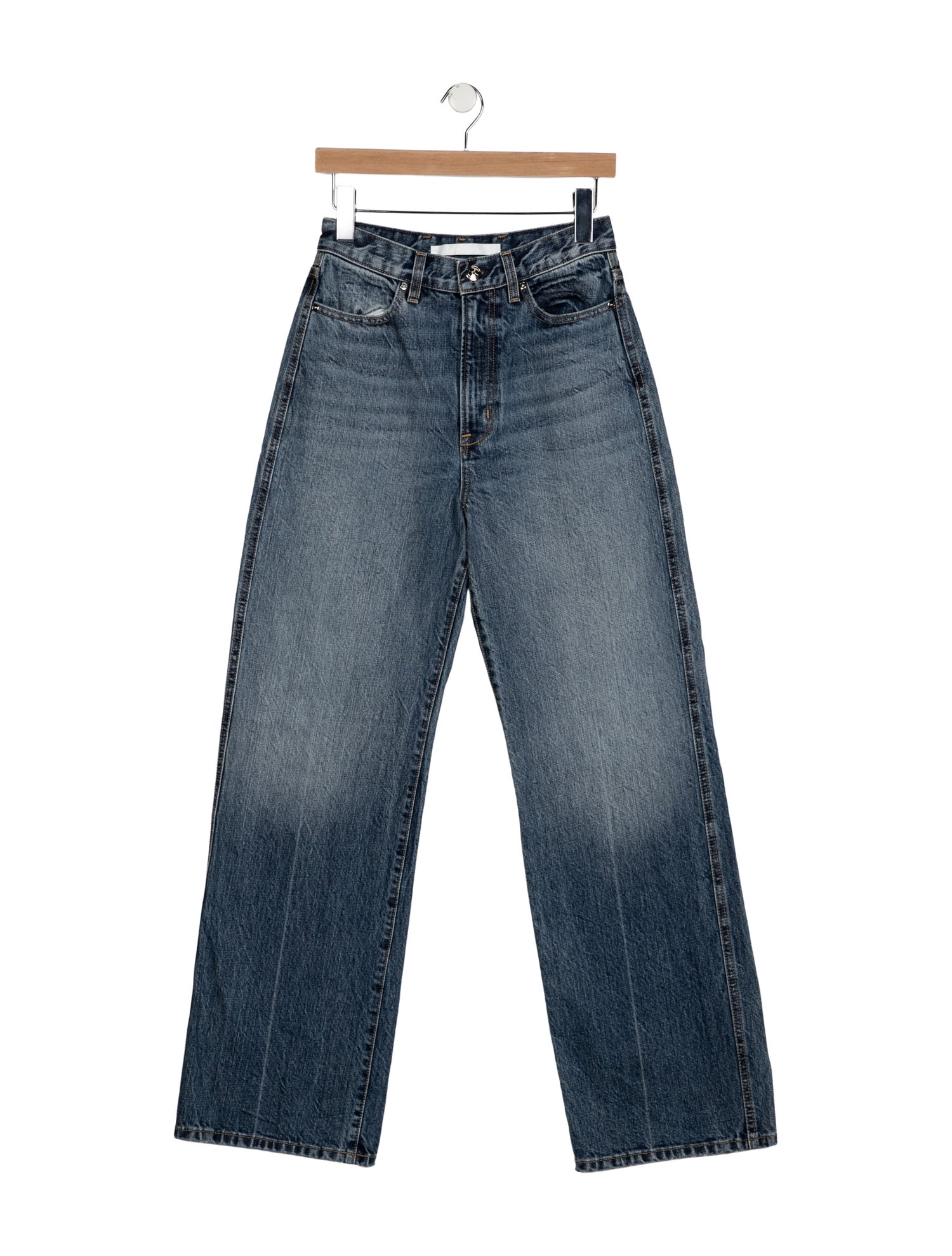 Rùadh High-Rise Wide Leg Jeans