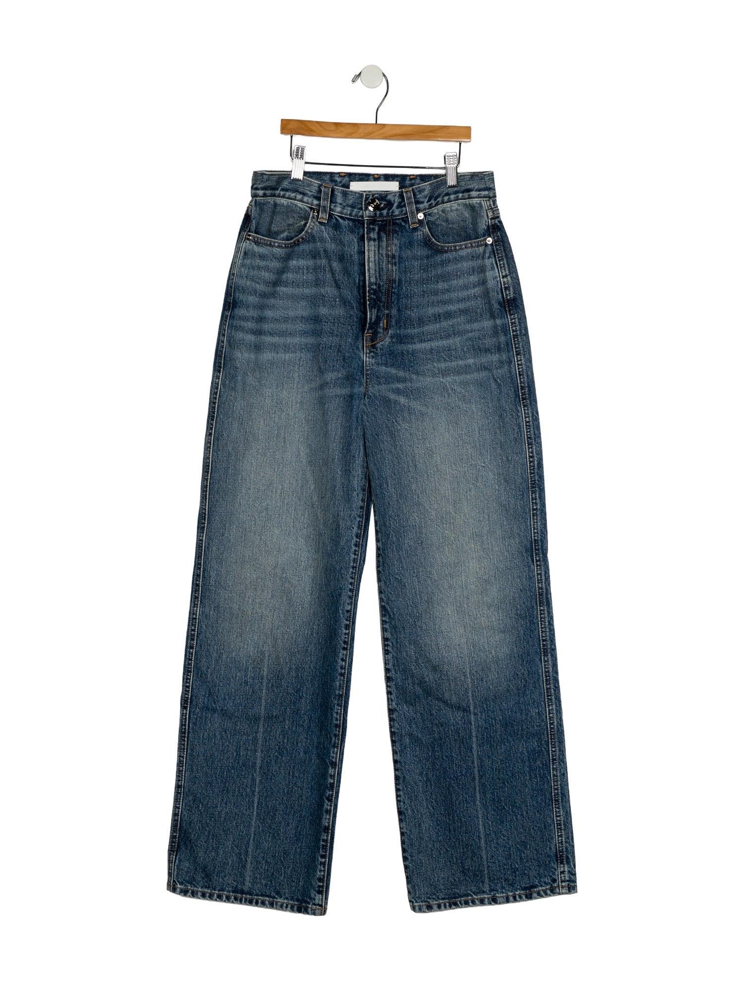 Rùadh High-Rise Wide Leg Jeans