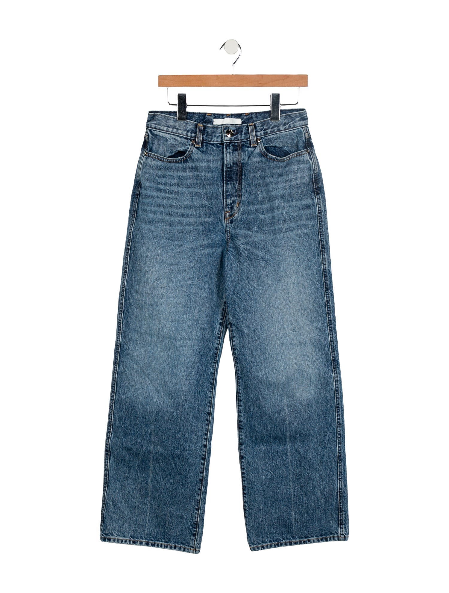 Rùadh High-Rise Wide Leg Jeans