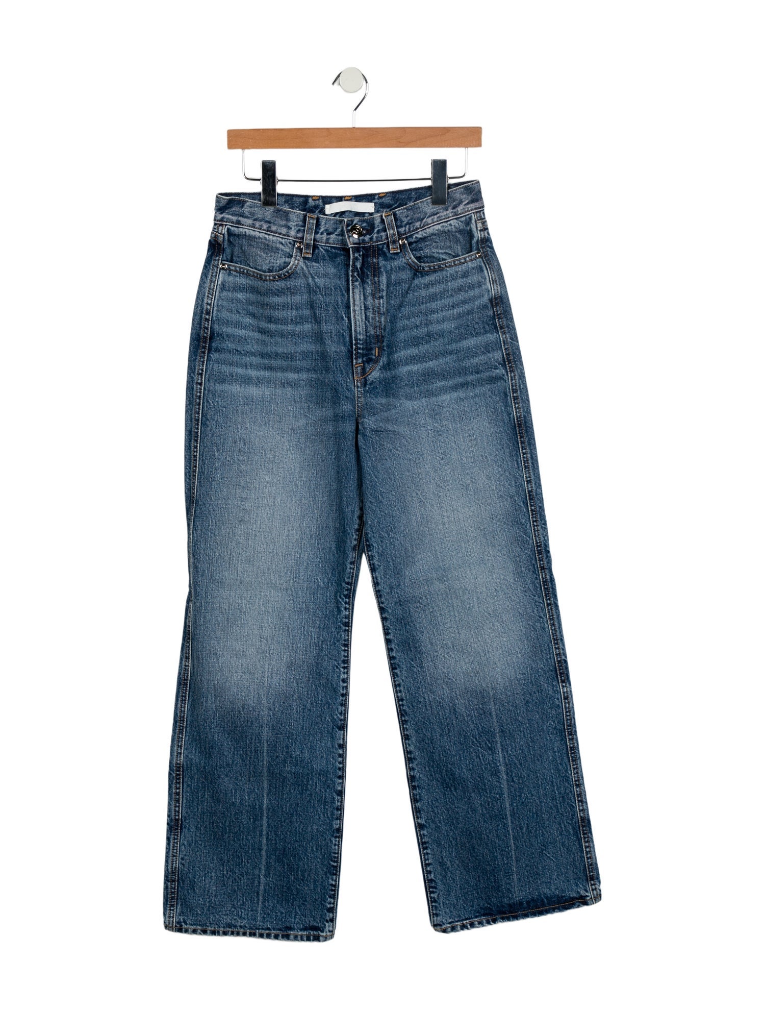 Rùadh High-Rise Wide Leg Jeans