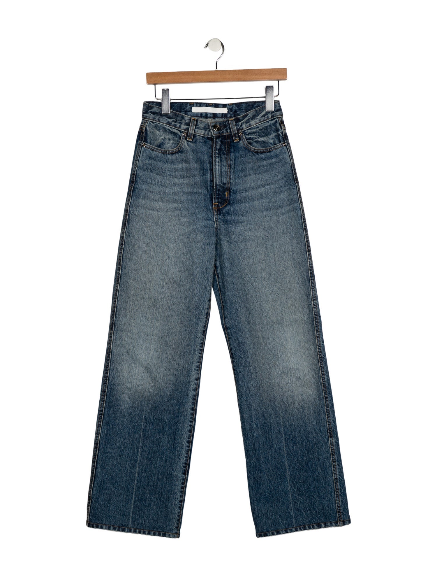 Rùadh High-Rise Wide Leg Jeans