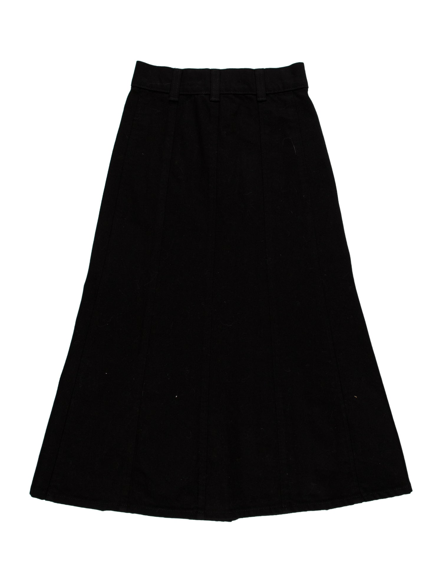 Rùadh Wool Midi Length Skirt