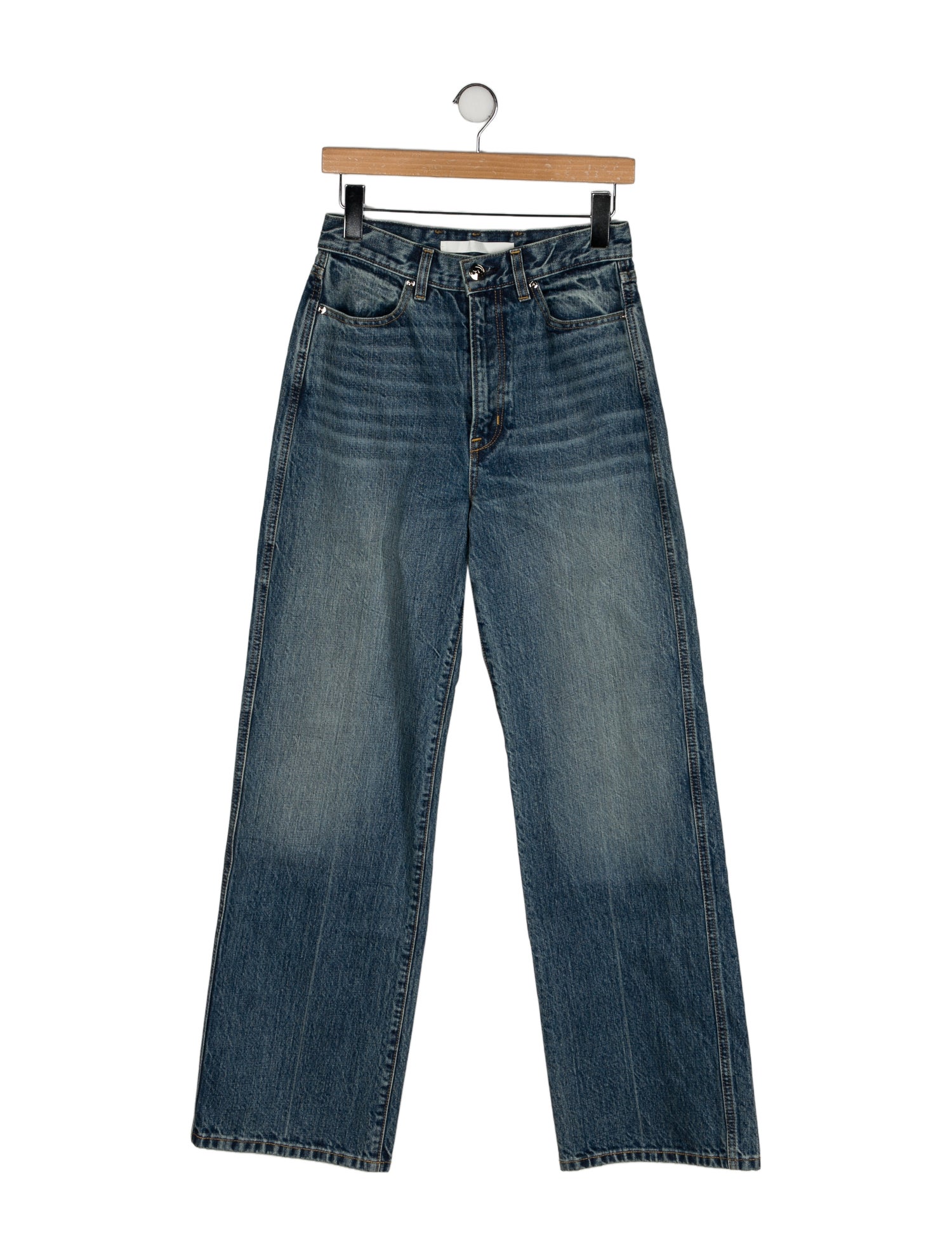 Rùadh High-Rise Wide Leg Jeans