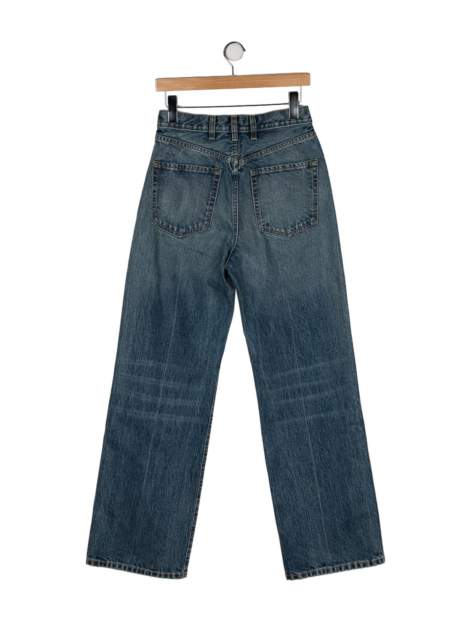 Rùadh High-Rise Wide Leg Jeans