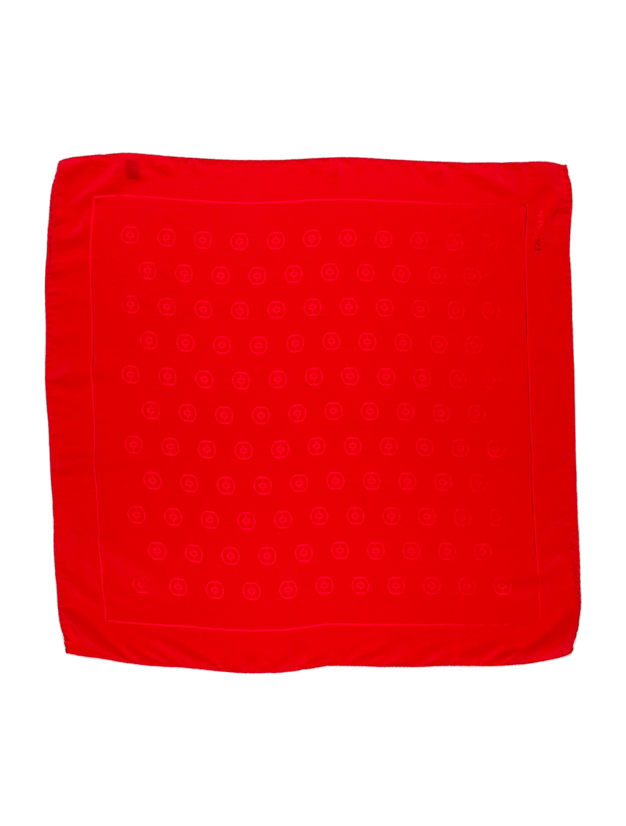Rùadh Silk Printed Scarf