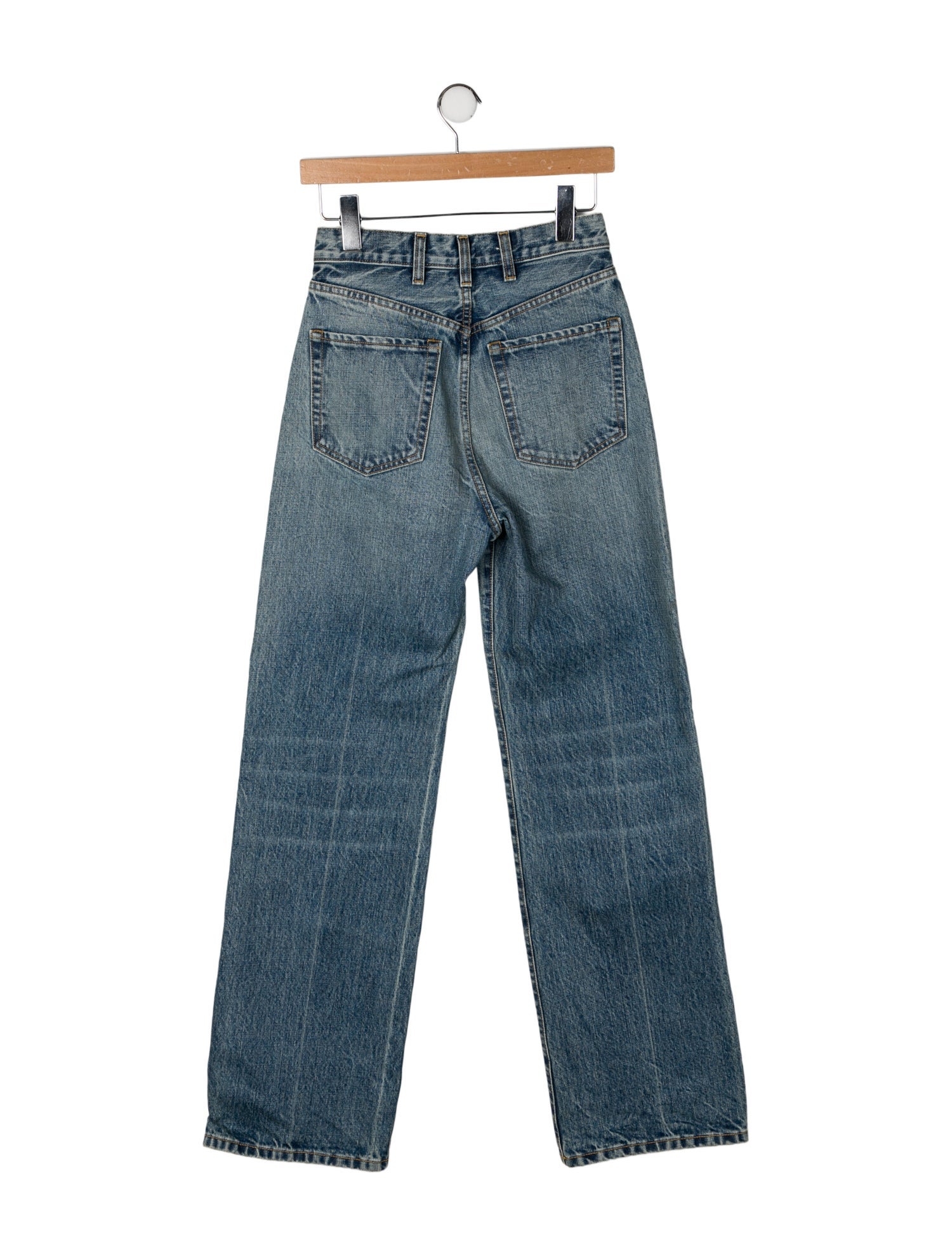 Rùadh High-Rise Wide Leg Jeans