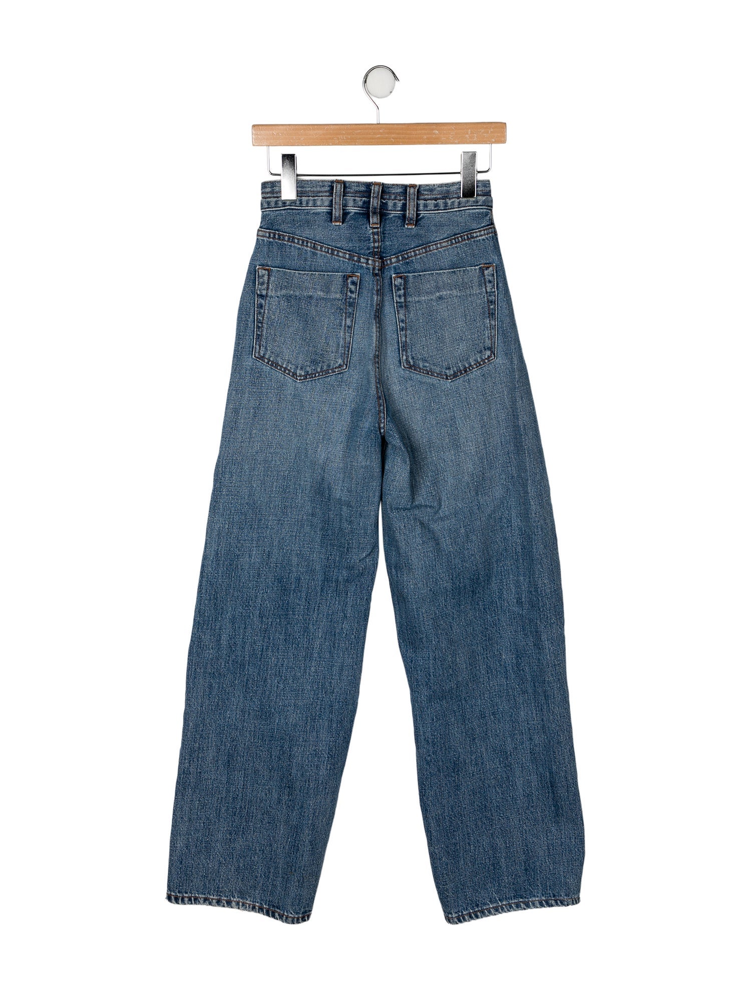 Rùadh High-Rise Wide Leg Jeans