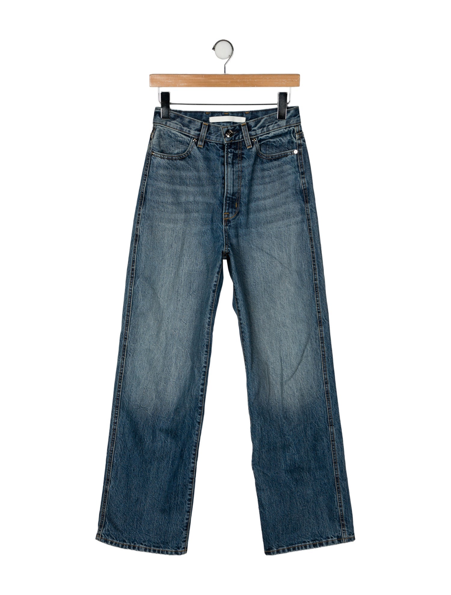 Rùadh High-Rise Wide Leg Jeans