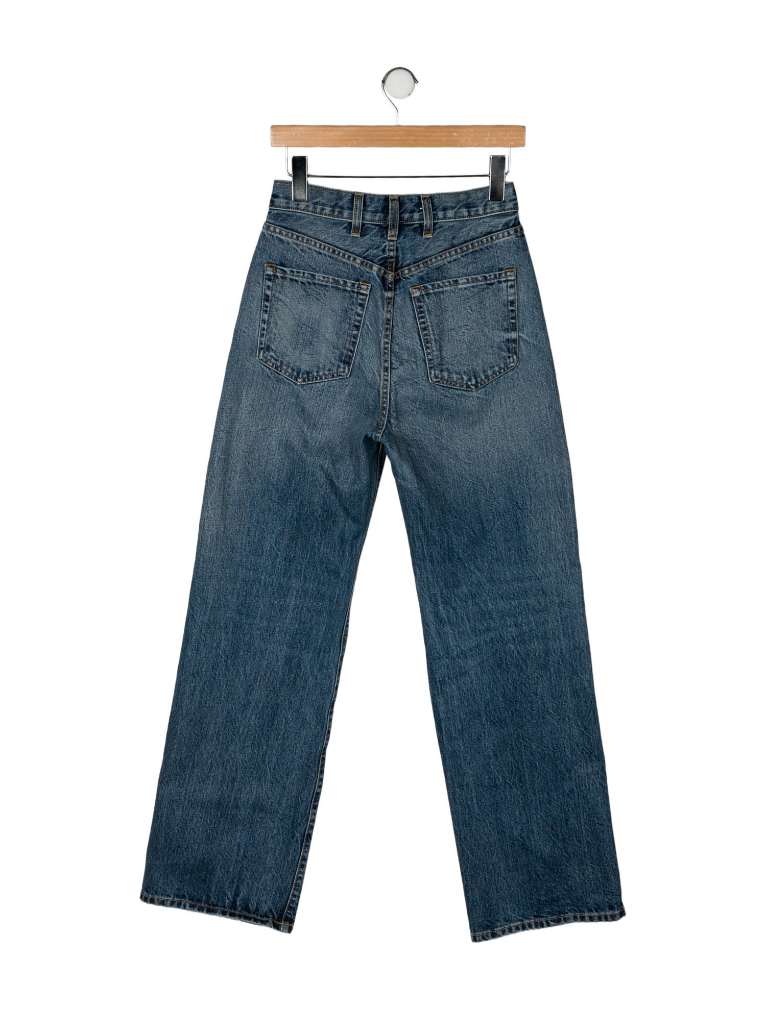 Rùadh High-Rise Wide Leg Jeans